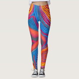 Aborigine-Abstrakt Art Vol. 03 Leggings