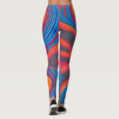 Aborigine-Abstrakt Art Vol. 03 Leggings (Rückseite)