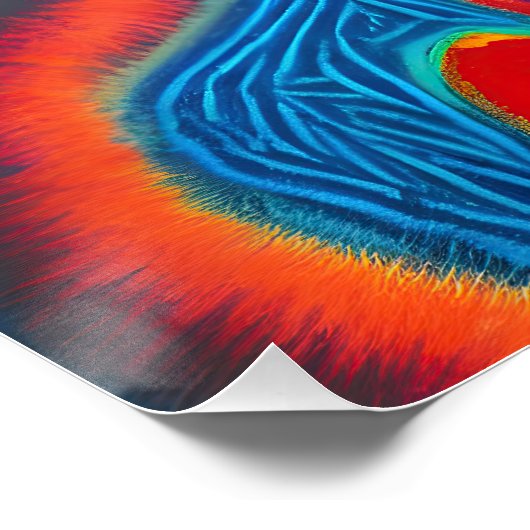 Aborigine-Abstrakt Art Vol. 03 Poster (Ecke)