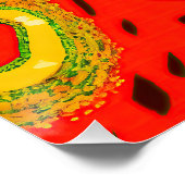 Aborigine-Abstrakt Art Vol. 06 Poster (Ecke)