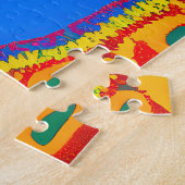 Aborigine-Abstrakt Art Vol. 07 Puzzle (Seite)