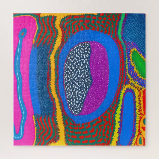 Aborigine-Abstrakt Art Vol. 07 Puzzle (Vertikal)