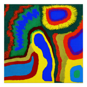 Aborigine-Abstrakt Art Vol. 08 Poster