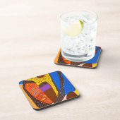 Aborigine Abstrakt Art Vol. 09 Getränkeuntersetzer (Rechte Seite)