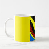 Aborigine-Abstrakt Art Vol. 11 Kaffeetasse (Links)