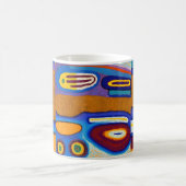 Aborigine-Abstrakt Art Vol. 4 Kaffeetasse (Mittel)