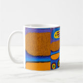 Aborigine-Abstrakt Art Vol. 4 Kaffeetasse (Links)