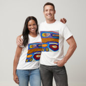 Aborigine-Abstrakt Art Vol. 4 T-Shirt (Unisex)