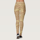 Aborigine Art Earth Leggings (Rückseite)