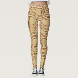 Aborigine Art Earth Leggings