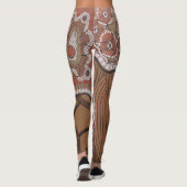 Aborigine Art Gamilaroi Leggings (Rückseite)