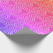 Aborigine Art Packpapier Regenbogen (Ecke)