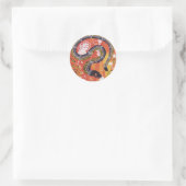 Aborigine Art Snake Dreaming Sticker (Tasche)