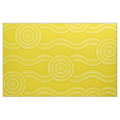 Aborigine Art Wattle Stoff (Yard (91,4 cm))