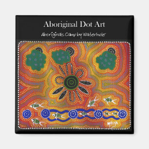 Aborigine Artwork Magnet