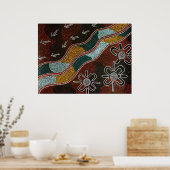 Aborigine Challenge Poster (Küche)