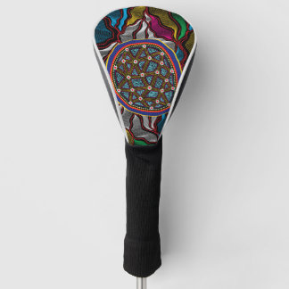 Aborigine-Design-15 Golf Head Cover Headcover