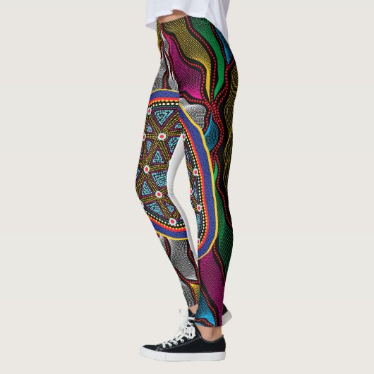 Aborigine Design-15 Leggings (Links)