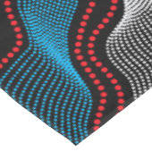 Aborigine-Design-15 Tabletten Tischdecke (Schrägansicht)