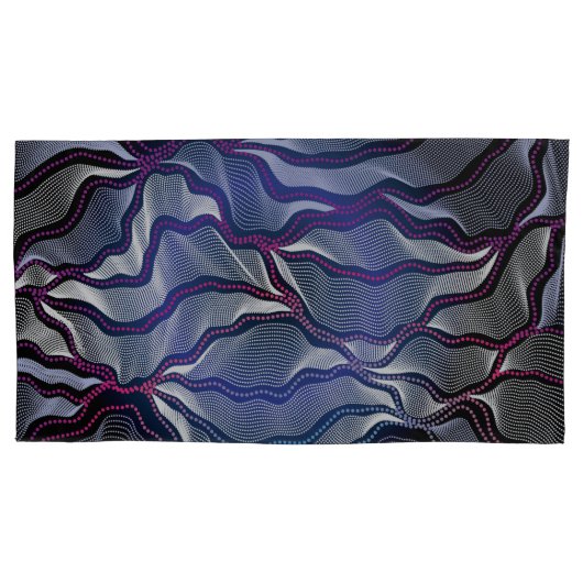 Aborigine Design-16 Pillowcase Kissenbezug (Vorderseite-Links)