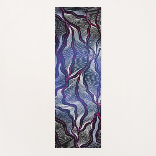 Aborigine Design-16 Yoga Mat Yogamatte (Vorderseite)