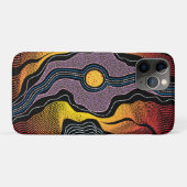 Aborigine-Design-1 iPhone / iPad Gehäuse Case-Mate iPhone Hülle (Rückseite (Horizontal))