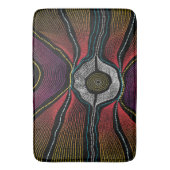 Aborigine-Design-2-Badematte Badematte (Vorderseite Vertikal)