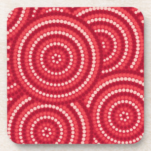 Aborigine-Dot-Malerei Untersetzer