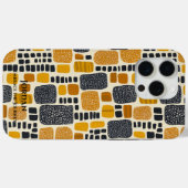 Aborigine Dot Pattern - Abstrakte Harmonie Case-Mate iPhone Hülle (Rückseite (Horizontal))