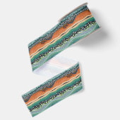 Aborigine-Dot Stripes Ripsband (Rückseite)