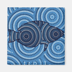 Aborigine-Fische Punktion Magnet
