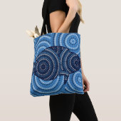 Aborigine-Fische Punktion Tasche (Von Nahem)