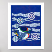 Aborigine Fish Poster 3 (Vorne)