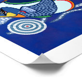 Aborigine Fish Poster 3 (Ecke)