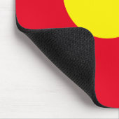 Aborigine-Flag-Maus Mousepad (Ecke)