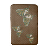Aborigine-Frack Bath Mat Badematte (Vorderseite Vertikal)