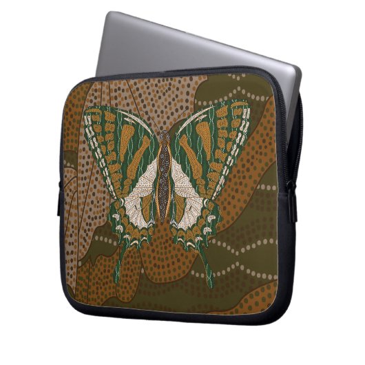 Aborigine Frack Laptop Case (Vorderseite Links)