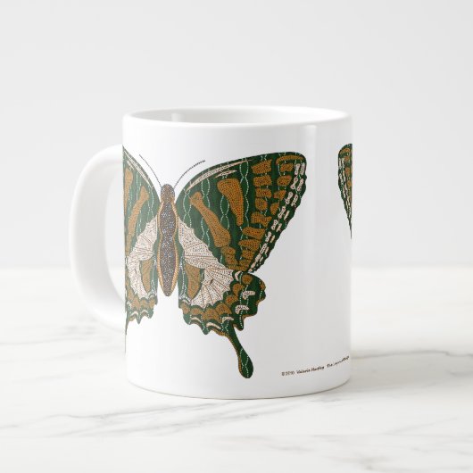 Aborigine-Frack Spezifische Tasse (Vorderseite Links)