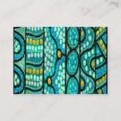 Aborigine-Hochzeitstisch Sitzplatz der Reise Blue Platzkarte (Rückseite)