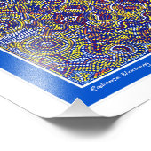 Aborigine-inspirierte Punktdesigns von Gina Fotodruck (Ecke)