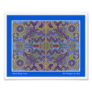 Aborigine-inspirierte Punktdesigns von Gina Fotodruck