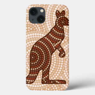 Aborigine-Kangaroo-Punktmalerei Case-Mate iPhone Hülle