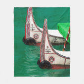 Aborigine-Kanone Fleecedecke (Vorderseite)