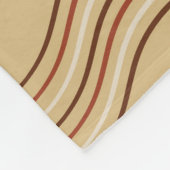 Aborigine-Kunst Fleecedecke (Ecke)