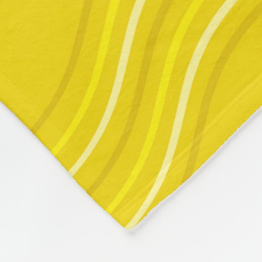 Aborigine-Kunst Fleecedecke (Ecke)