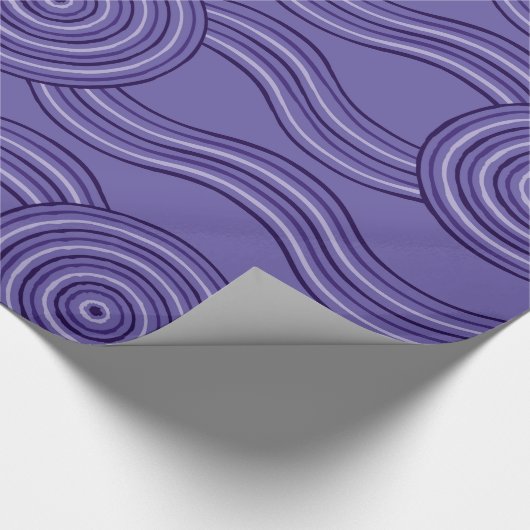 Aborigine-Kunst Geschenkpapier (Ecke)