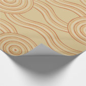 Aborigine-Kunst Geschenkpapier (Ecke)