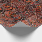 Aborigine-Kunst Inspiriert Wrapping Paper Geschenkpapier (Ecke)