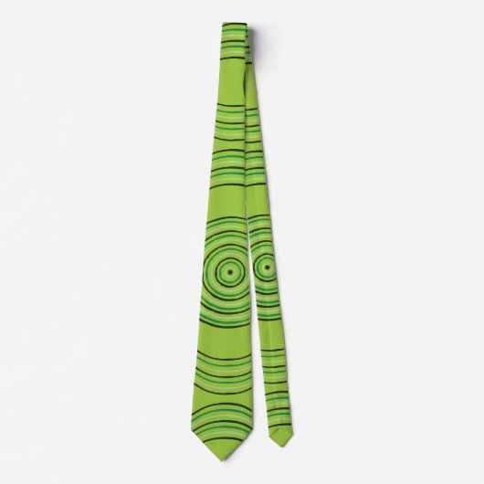 Aborigine-Kunst Krawatte (Vorderseite)