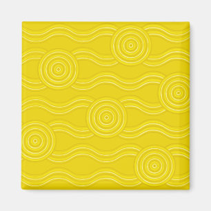 Aborigine-Kunst Magnet